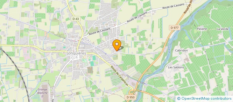 localisation de l'entreprise MADAME NATHALIE HASSAM  JONQUIERES