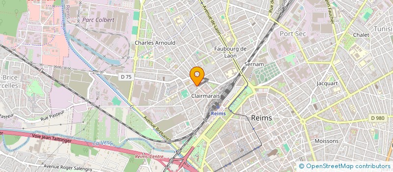 localisation de l'entreprise MADAME NATHALIE HAUSMANN  REIMS