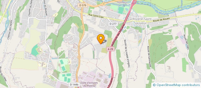 localisation de l'entreprise MADAME NATHALIE HAUVEL  PENNEDEPIE