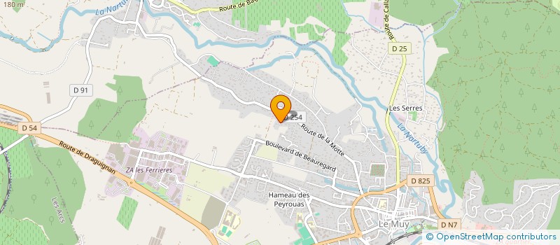 localisation de l'entreprise MADAME NATHALIE HEIN  LE MUY