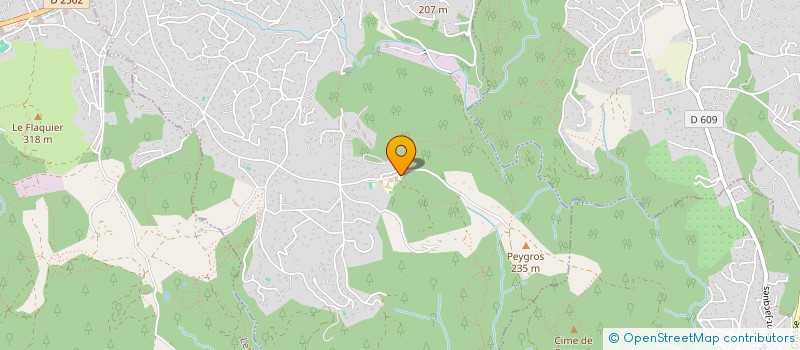 localisation de l'entreprise MADAME NATHALIE HEINRICH  PEYMEINADE