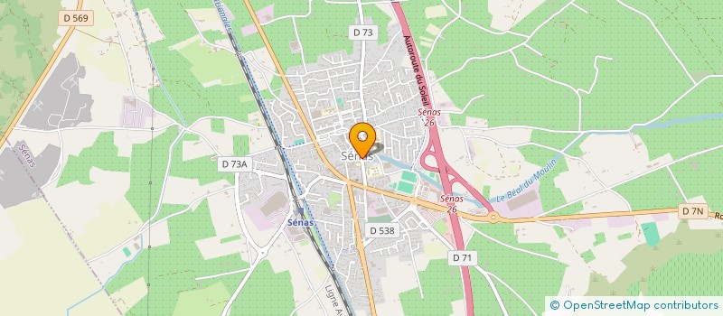 localisation de l'entreprise MADAME NATHALIE HELDT  SENAS