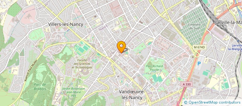 localisation de l'entreprise MADAME NATHALIE HENRY  MEREVILLE