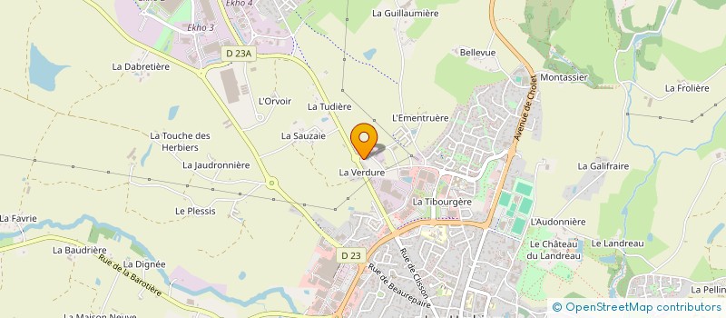 localisation de l'entreprise MADAME NATHALIE HERBRETEAU à HERBIERS (LES)