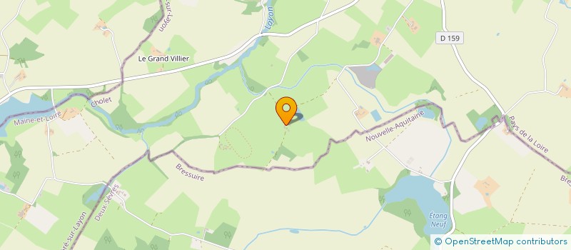 localisation de l'entreprise MADAME NATHALIE HERISSE  CLERE-SUR-LAYON