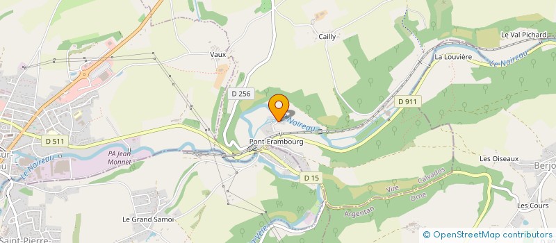 localisation de l'entreprise MADAME NATHALIE HERISSET  CONDE-EN-NORMANDIE