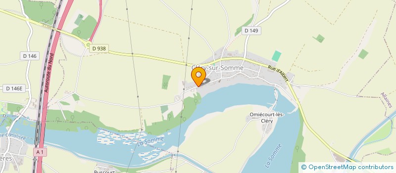 localisation de l'entreprise MADAME NATHALIE HERMANT  CLERY-SUR-SOMME