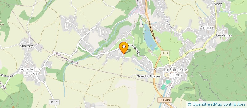 localisation de l'entreprise MADAME NATHALIE HERPE  EPAGNY METZ-TESSY