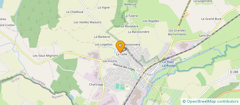 localisation de l'entreprise MADAME NATHALIE HERVE à CETON