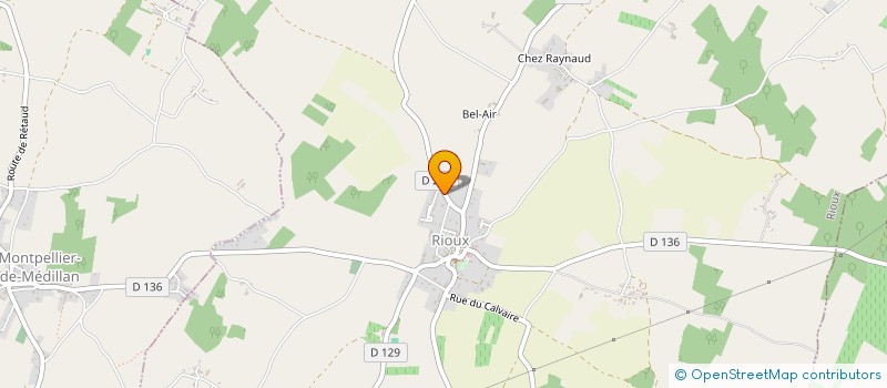 localisation de l'entreprise MADAME NATHALIE HESNARD  RIOUX