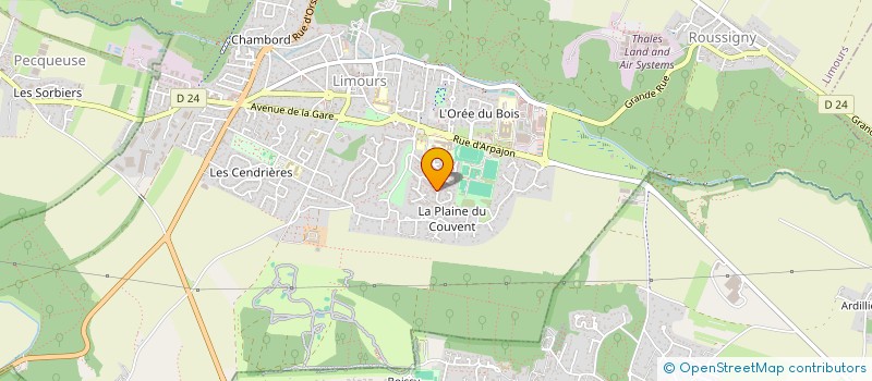 localisation de l'entreprise MADAME NATHALIE HESPEL  LIMOURS