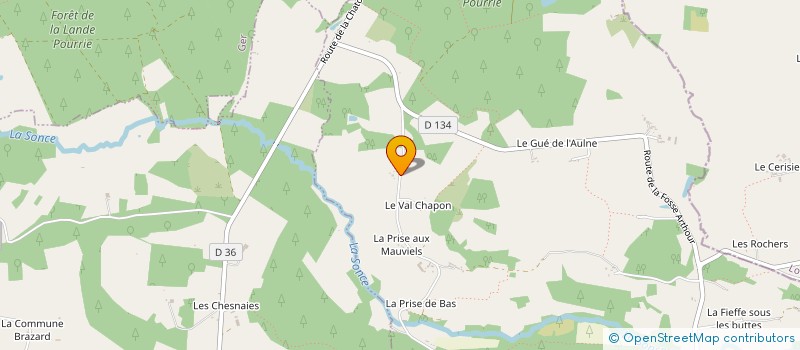 localisation de l'entreprise MADAME NATHALIE HIEZ  SAINT-GEORGES-DE-ROUELLEY