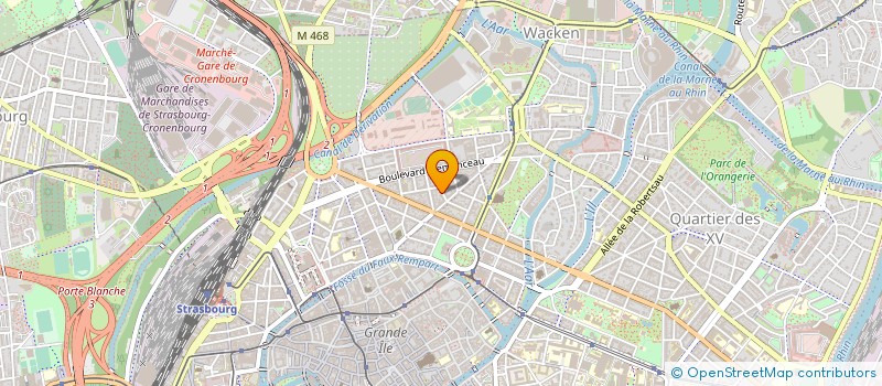 localisation de l'entreprise MADAME NATHALIE HIMY à STRASBOURG