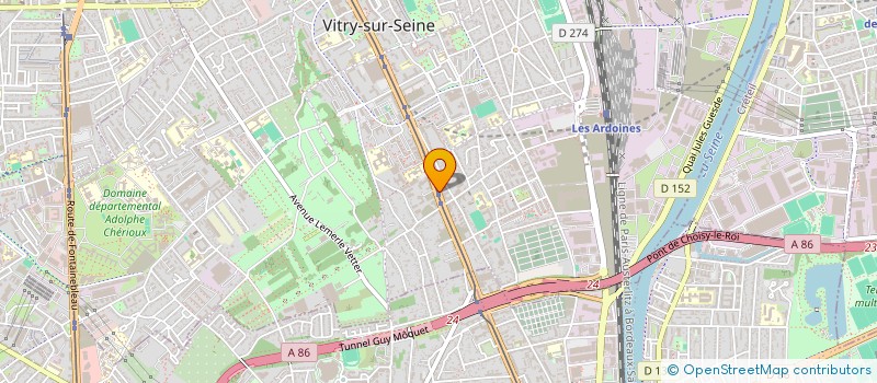 localisation de l'entreprise MADAME NATHALIE HO YUK SHING à VITRY-SUR-SEINE