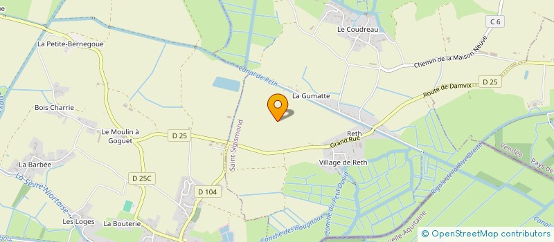 localisation de l'entreprise MADAME NATHALIE HOAREAU à SAINT-SIGISMOND