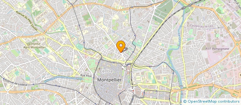 localisation de l'entreprise MADAME NATHALIE HOHL  MONTPELLIER