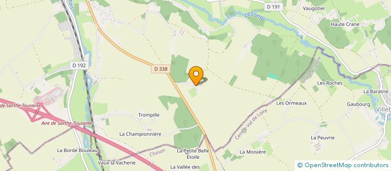 localisation de l'entreprise MADAME NATHALIE HORES  DISSAY SOUS COURCILLON