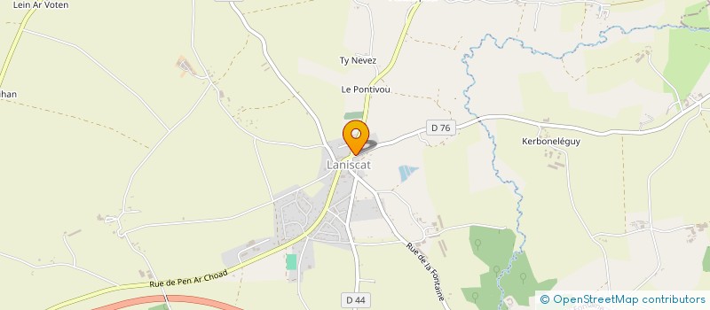 localisation de l'entreprise MADAME NATHALIE HOUDMON  BON REPOS SUR BLAVET