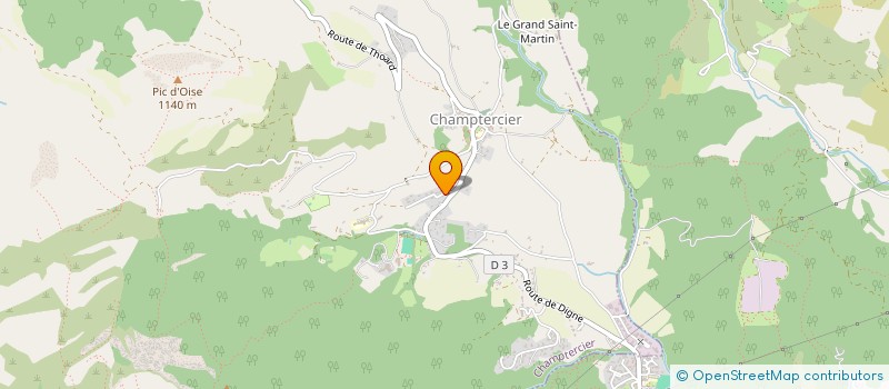 localisation de l'entreprise MADAME NATHALIE HOUVER  CHAMPTERCIER