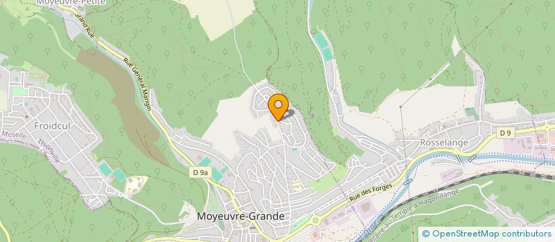 localisation de l'entreprise MADAME NATHALIE HRAMAN  MOYEUVRE-GRANDE