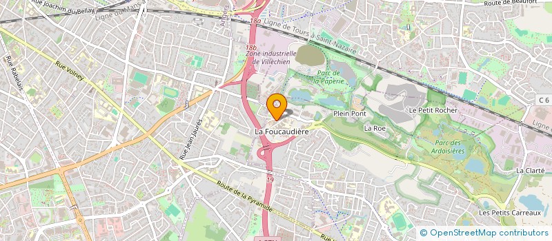 localisation de l'entreprise MADAME NATHALIE HUAUX à TRELAZE