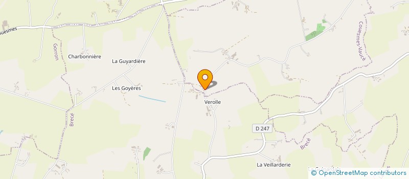 localisation de l'entreprise MADAME NATHALIE HUBERT  COUESMES-VAUCE