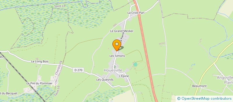 localisation de l'entreprise MADAME NATHALIE HUE  CARENTAN-LES-MARAIS