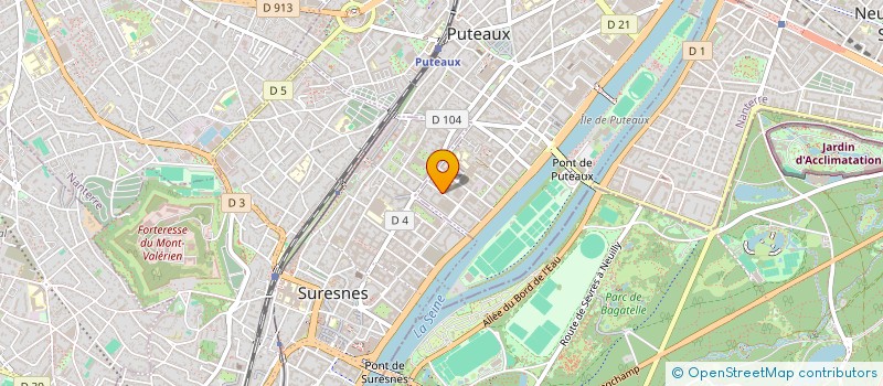 localisation de l'entreprise MADAME NATHALIE HUEZ à PUTEAUX