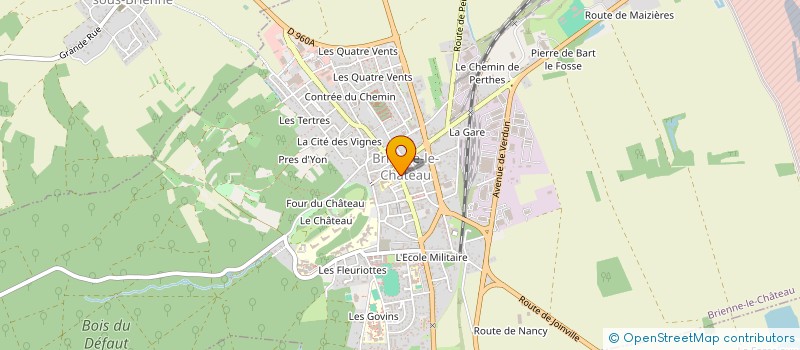 localisation de l'entreprise MADAME NATHALIE HUNIN  BRIENNE-LE-CHATEAU