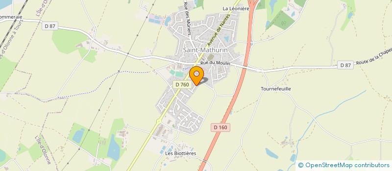 localisation de l'entreprise MADAME NATHALIE HUON à LES ACHARDS