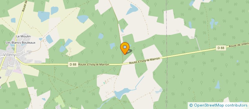 localisation de l'entreprise MADAME NATHALIE HUYGHE  VILLENY