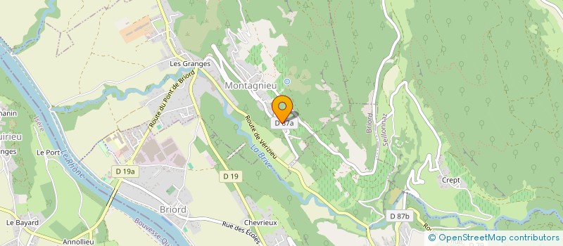 localisation de l'entreprise MADAME NATHALIE IMBURGIA  MONTAGNIEU