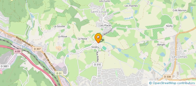 localisation de l'entreprise MADAME NATHALIE ISSARTEL  VINDRY-SUR-TURDINE