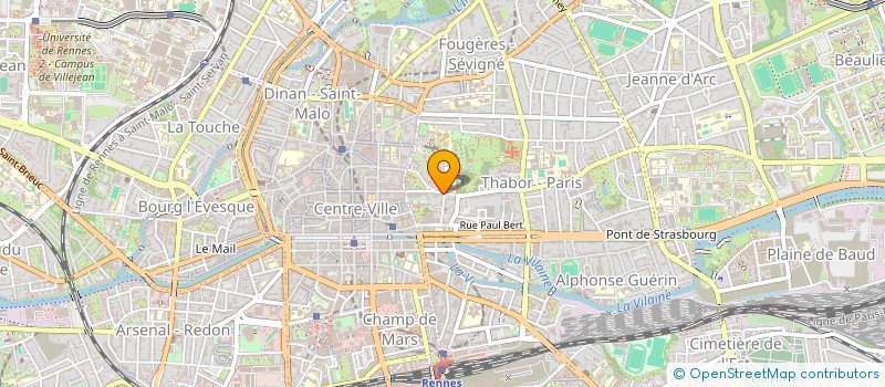 localisation de l'entreprise MADAME NATHALIE JACOB  RENNES