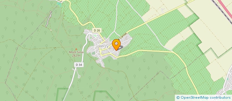 localisation de l'entreprise MADAME NATHALIE JACQUEMINET  VERZY