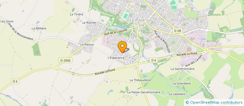 localisation de l'entreprise MADAME NATHALIE JALLU à LE POIRE-SUR-VIE