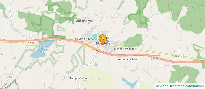 localisation de l'entreprise MADAME NATHALIE JANDOT  PLOUNERIN