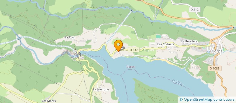 localisation de l'entreprise MADAME NATHALIE JANONAT à CORPS