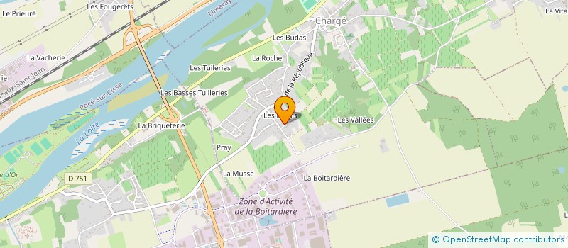 localisation de l'entreprise MADAME NATHALIE JAUFFRION  CHARGE