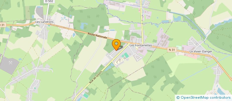 localisation de l'entreprise MADAME NATHALIE JAVON  LA ROCHE-SUR-FORON