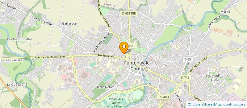 localisation de l'entreprise MADAME NATHALIE JEAN à FONTENAY-LE-COMTE