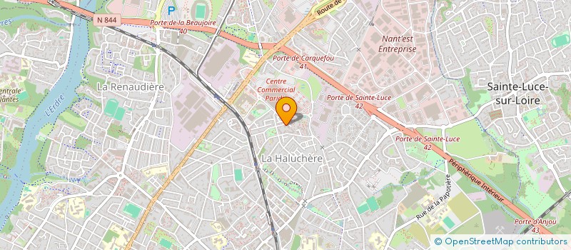 localisation de l'entreprise MADAME NATHALIE JEAN à NANTES