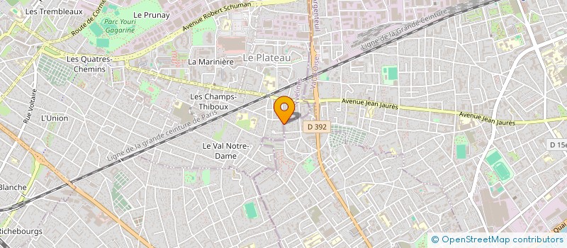 localisation de l'entreprise MADAME NATHALIE JEANJEAN à BEZONS