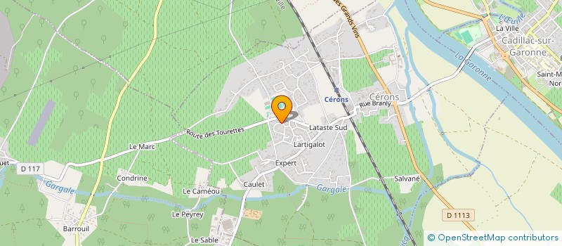 localisation de l'entreprise MADAME NATHALIE JEANSON  LIBOURNE
