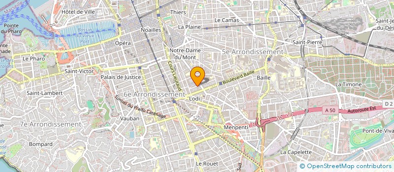 localisation de l'entreprise MADAME NATHALIE JEGO à MARSEILLE