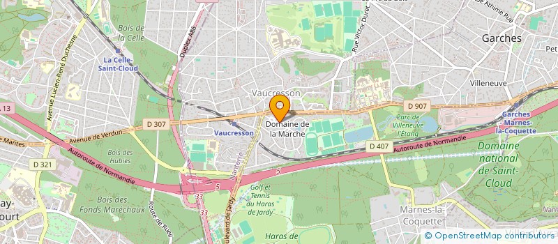 localisation de l'entreprise MADAME NATHALIE JEHLI  MARNES-LA-COQUETTE