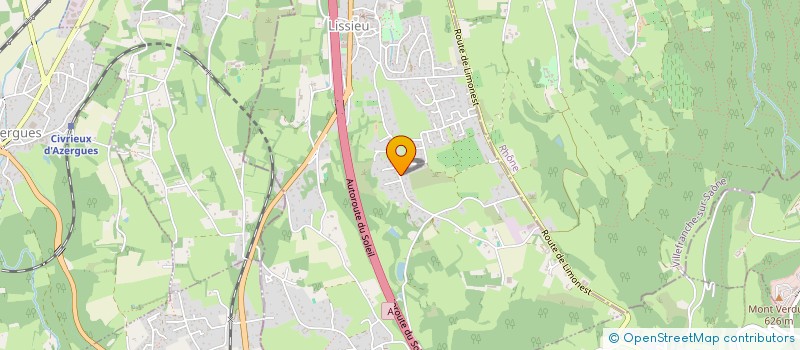 localisation de l'entreprise MADAME NATHALIE JELEZKOFF  LISSIEU