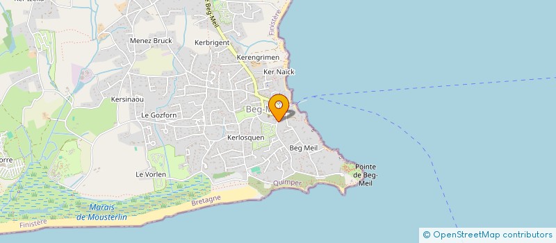 localisation de l'entreprise MADAME NATHALIE JEQUEL  FOUESNANT