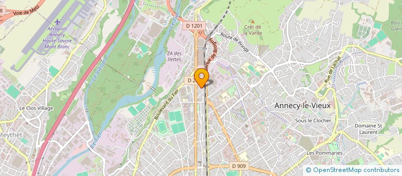 localisation de l'entreprise MADAME NATHALIE JIMBACHIAN à ANNECY