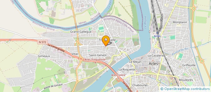 localisation de l'entreprise MADAME NATHALIE JOALHE  ARLES